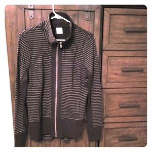 Cabi Black striped jacket